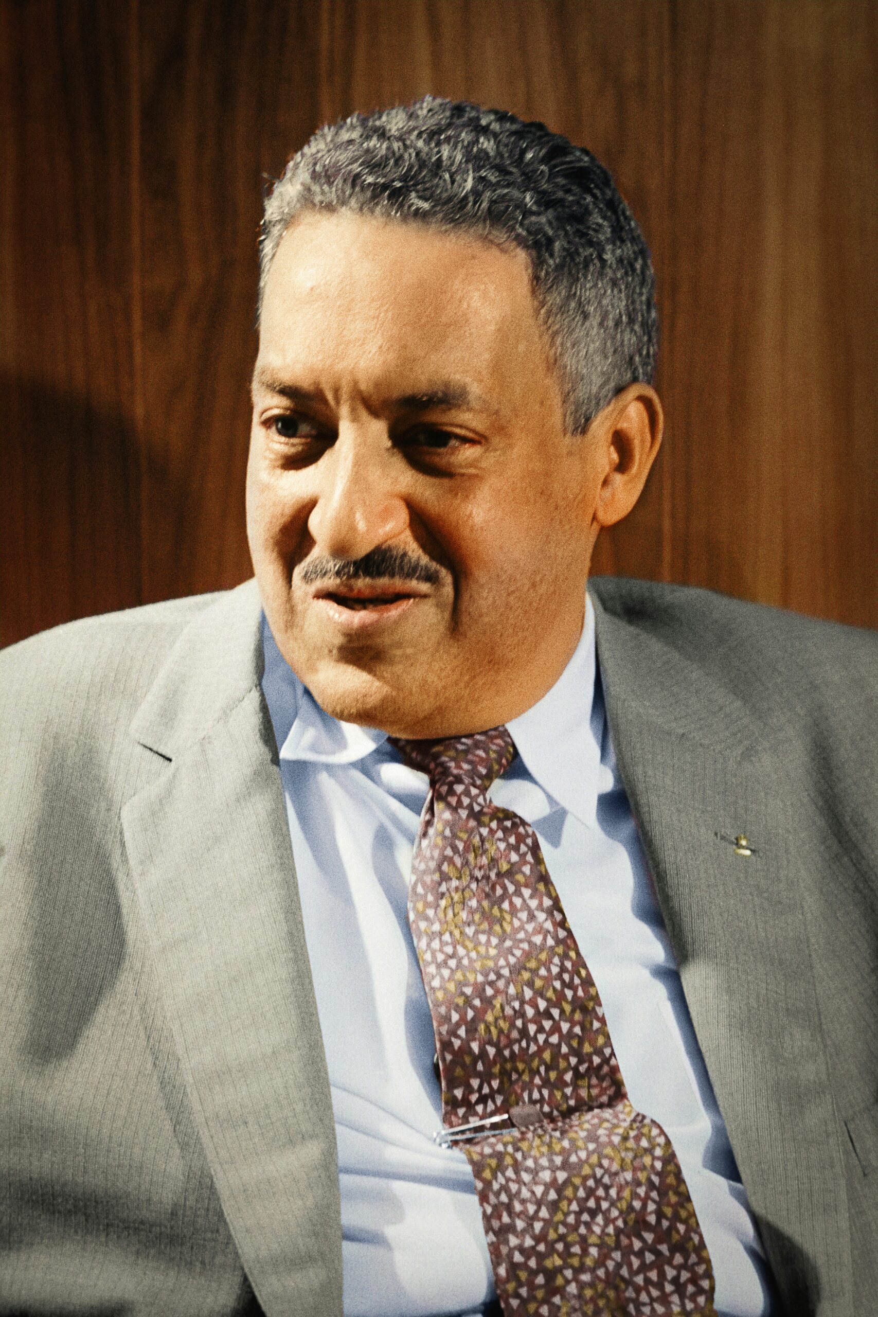 a portrait of thurgood A portrait of Thurgood Marshall